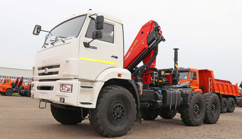 6591-3356A-48 Краны-манипуляторы (КМУ) на базе КАМАЗ