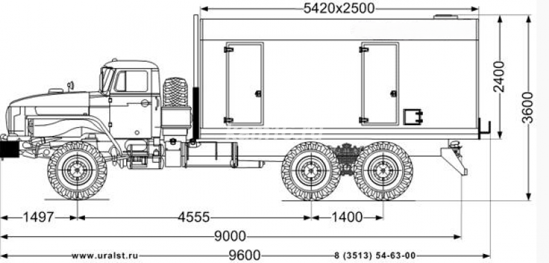 ППУА Автобус вахтовый
